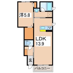 仮称）会津若松市行仁町ＳＨＭの物件間取画像